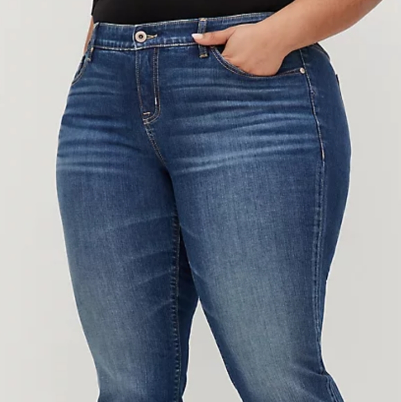 Torrid Vintage Stretch Midrise Slim Boot 18R - Picture 2 of 8